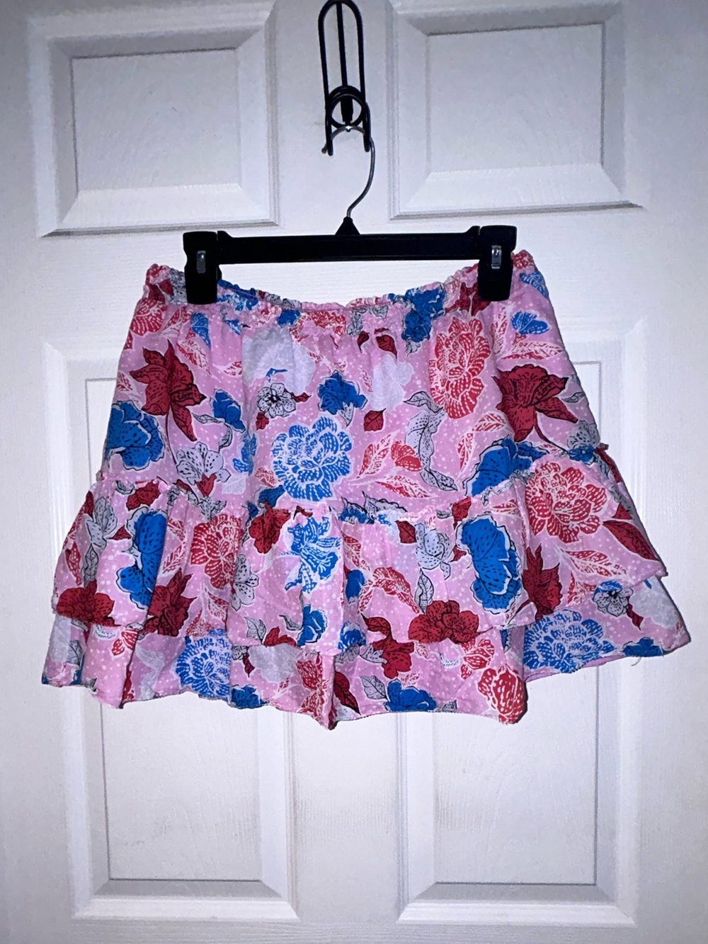 BB Dakota by Steve Madden Pink Floral Print Mini Skirt